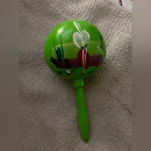 Colorful Hand-Painted Maraca